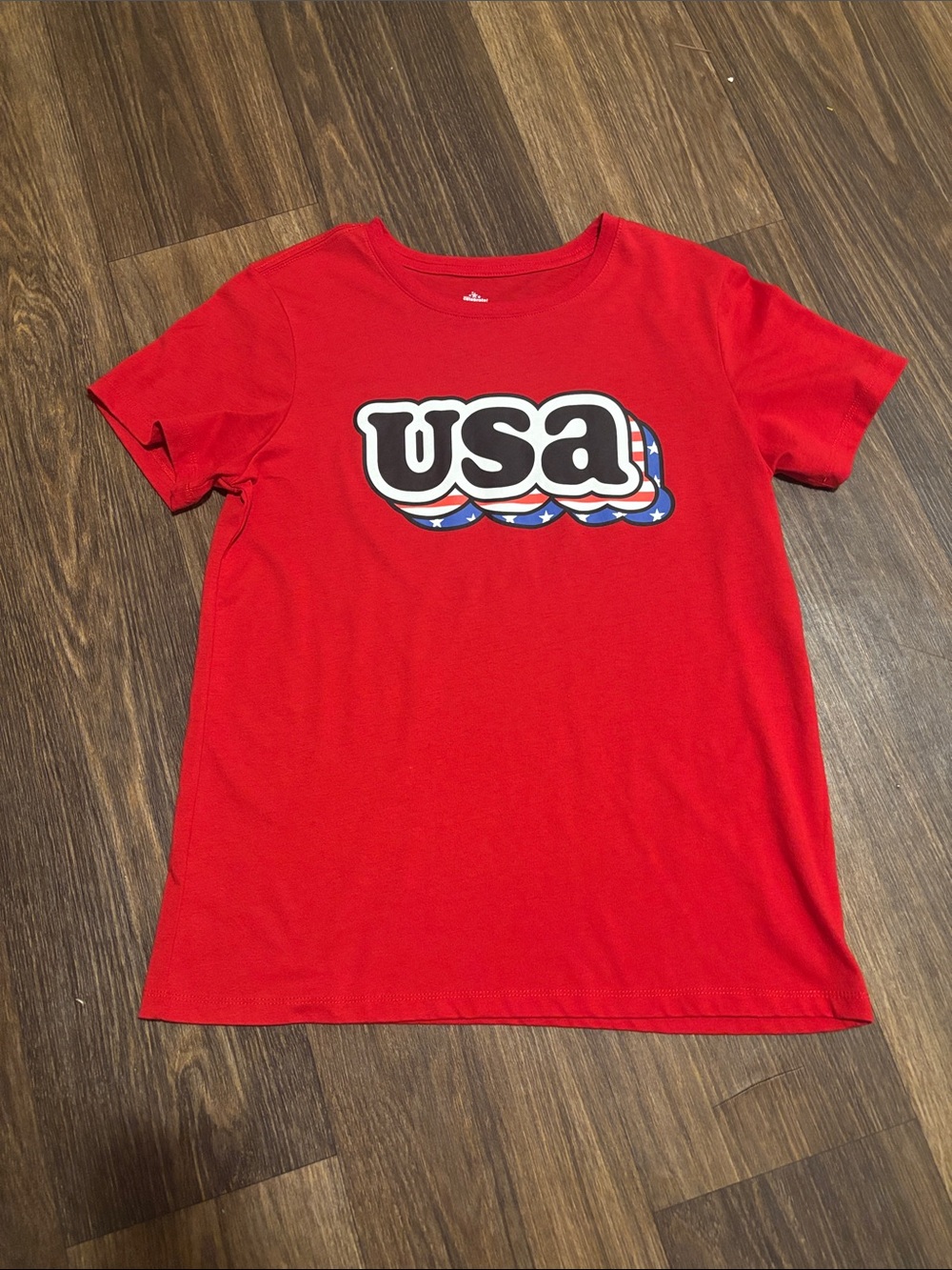 Red USA Graphic T‑Shirt